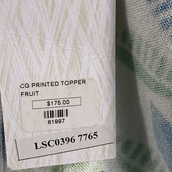 Cashmere Citus Fruit Print Topper - Picture 8 of 11